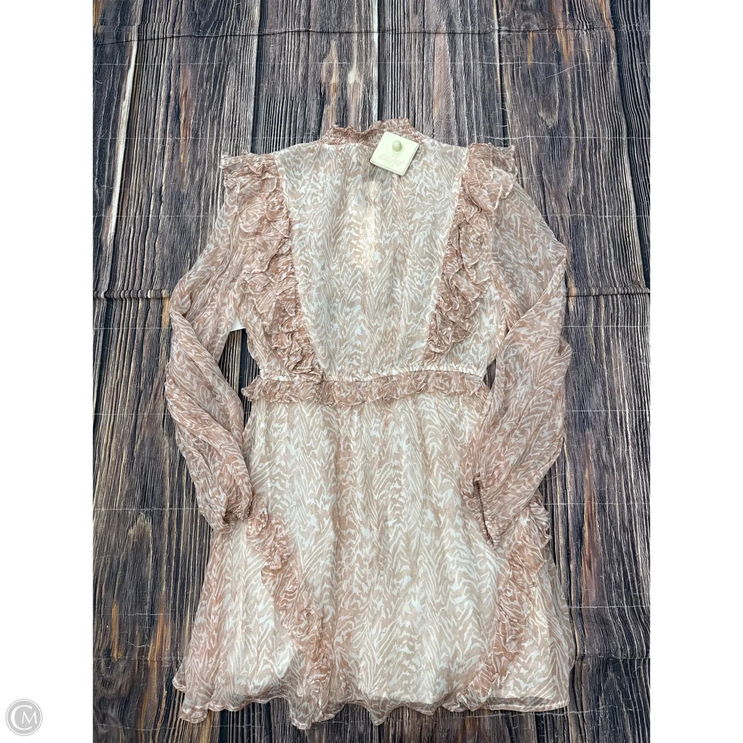 Dress Casual Short By Cma In Pink, Size: S