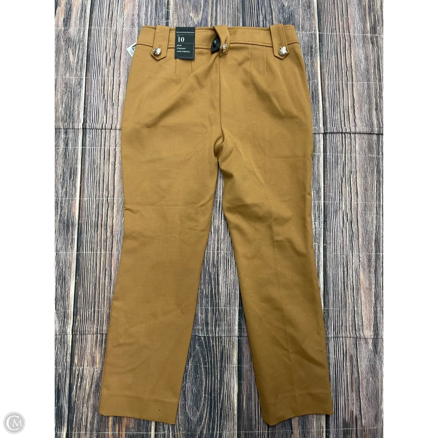 Pants Dress By White House Black Market In Brown, Size: 10