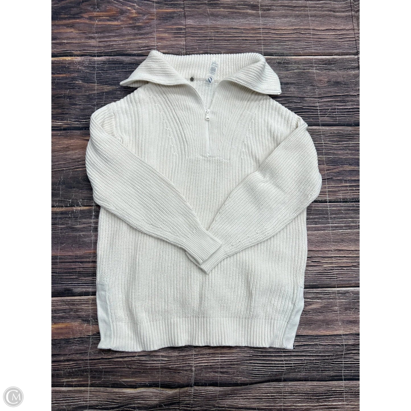 Sweatshirt Collar By Lou And Grey In White, Size: Xs