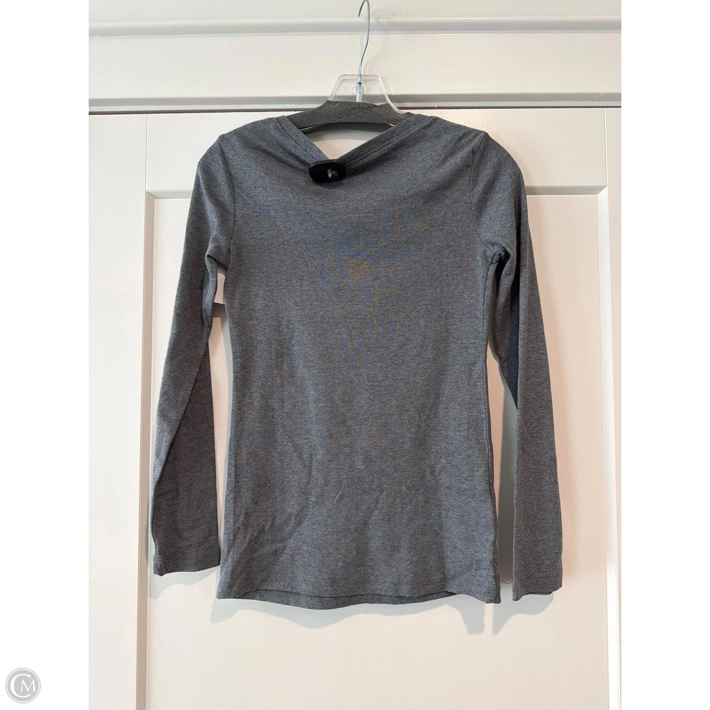 Top Long Sleeve By Eddie Bauer In Grey, Size: Xs