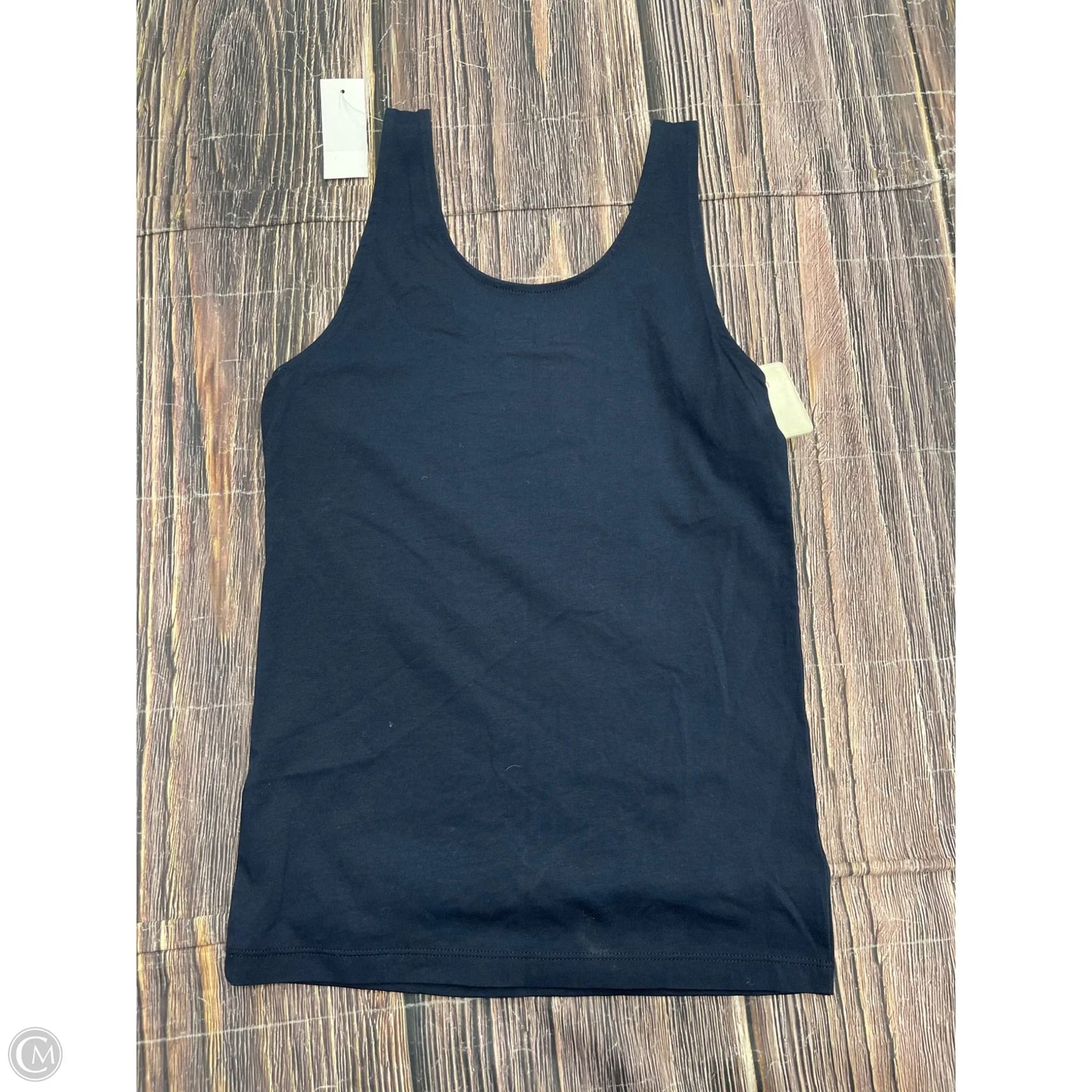 Tank Top By Ann Taylor In Navy, Size: Xs