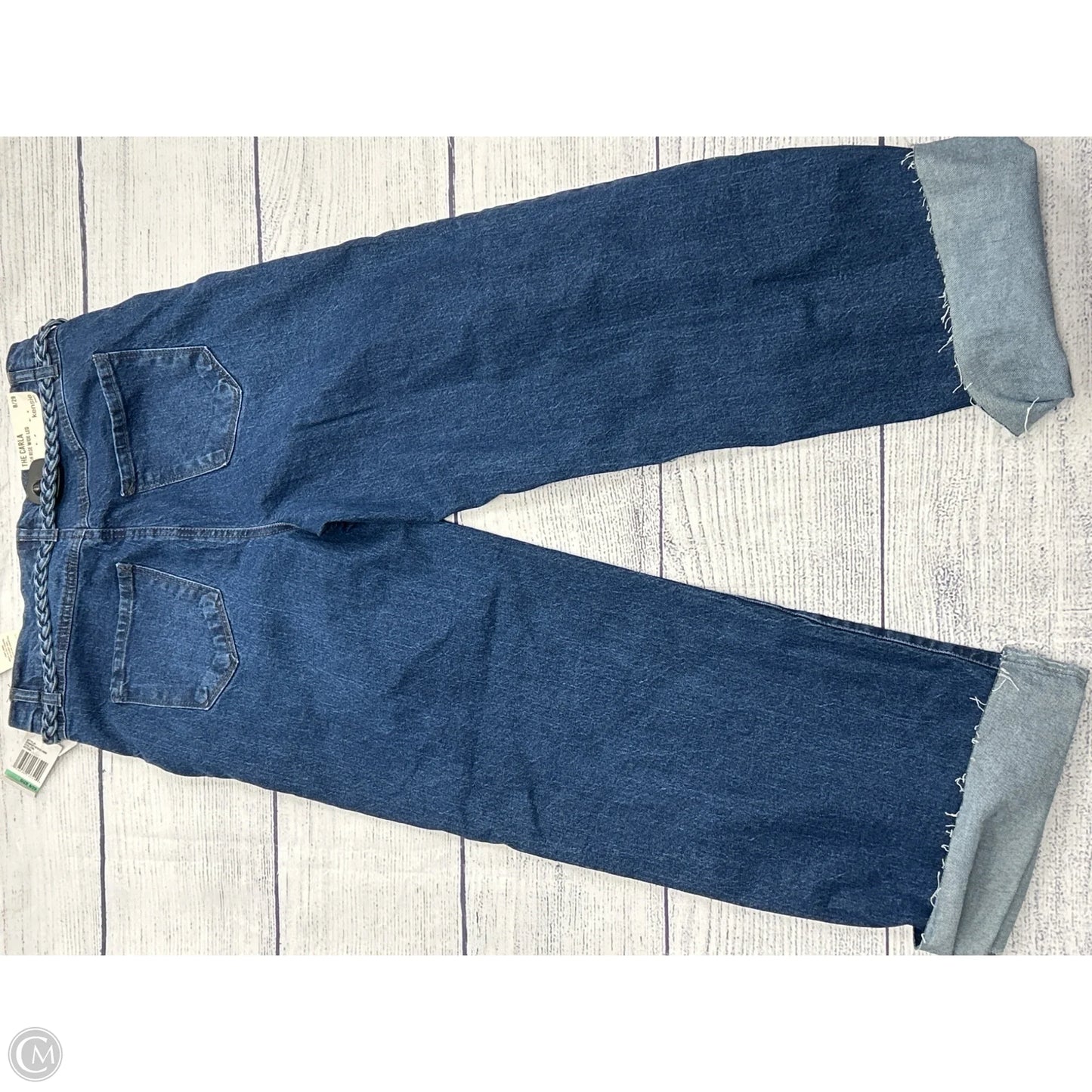 Jeans Wide Leg By Kensie In Blue Denim, Size: 8