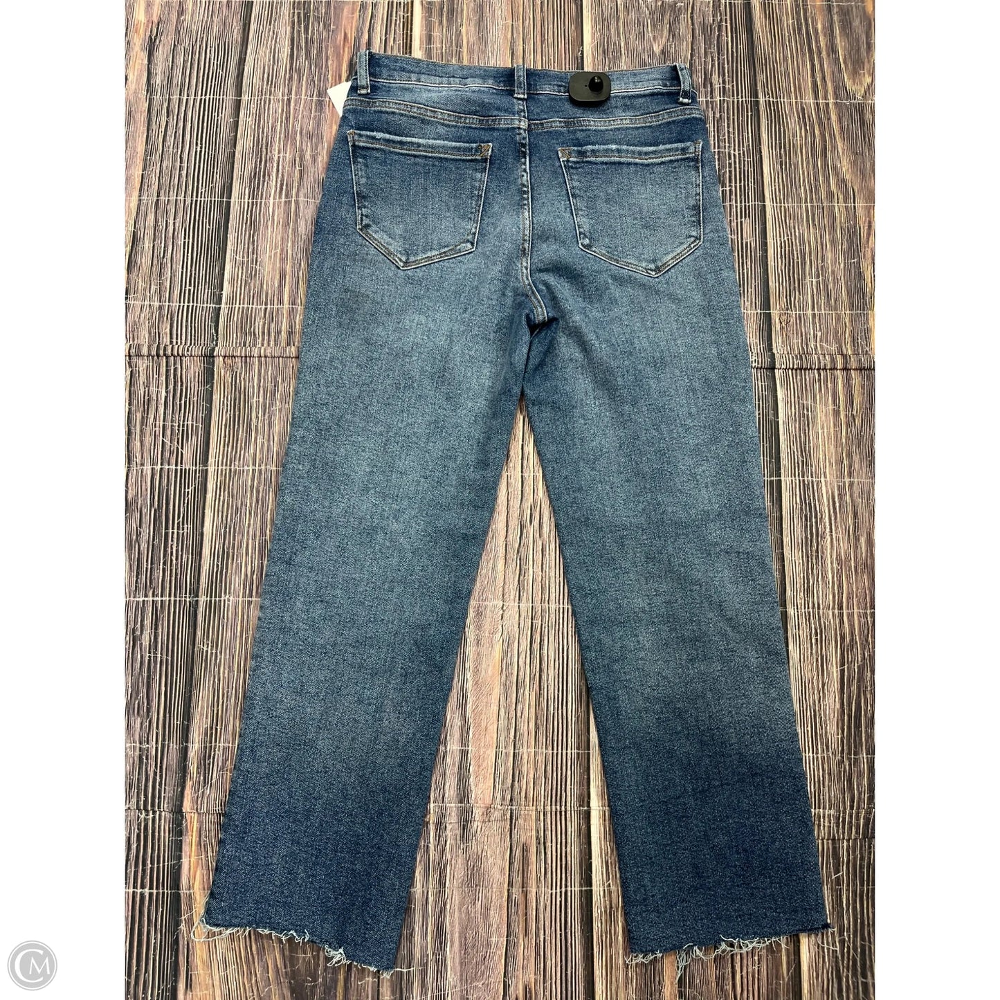 Jeans Straight By Kensie In Blue Denim, Size: 8