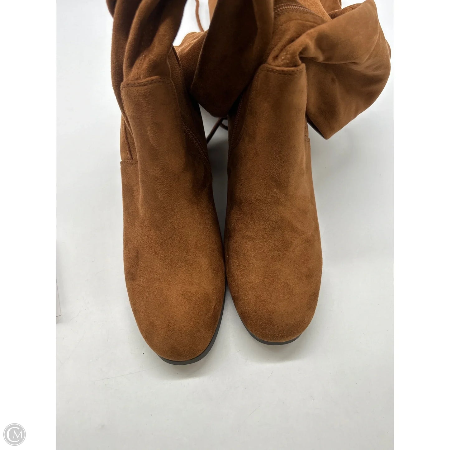Boots Knee Heels By Dream Pairs In Brown, Size: 6