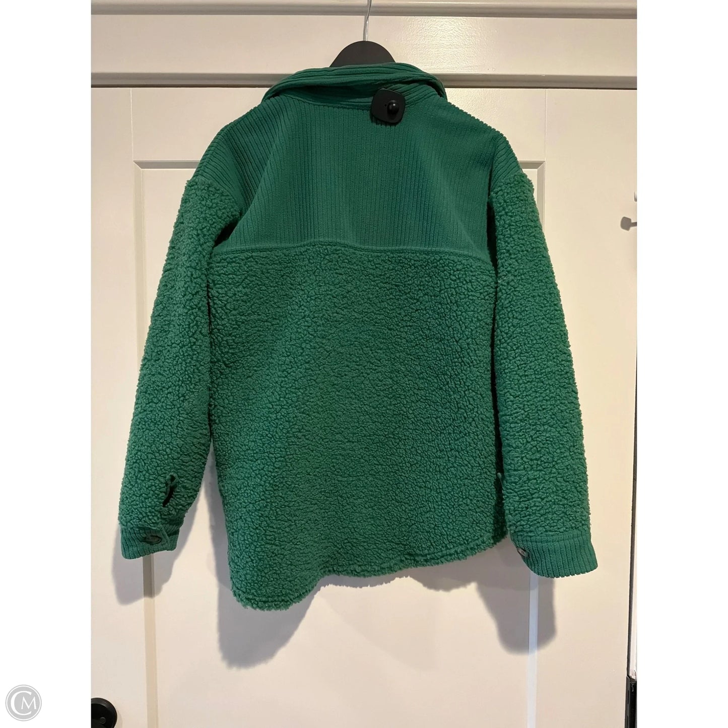 Jacket Shirt By Ultra Flirt In Green, Size: S