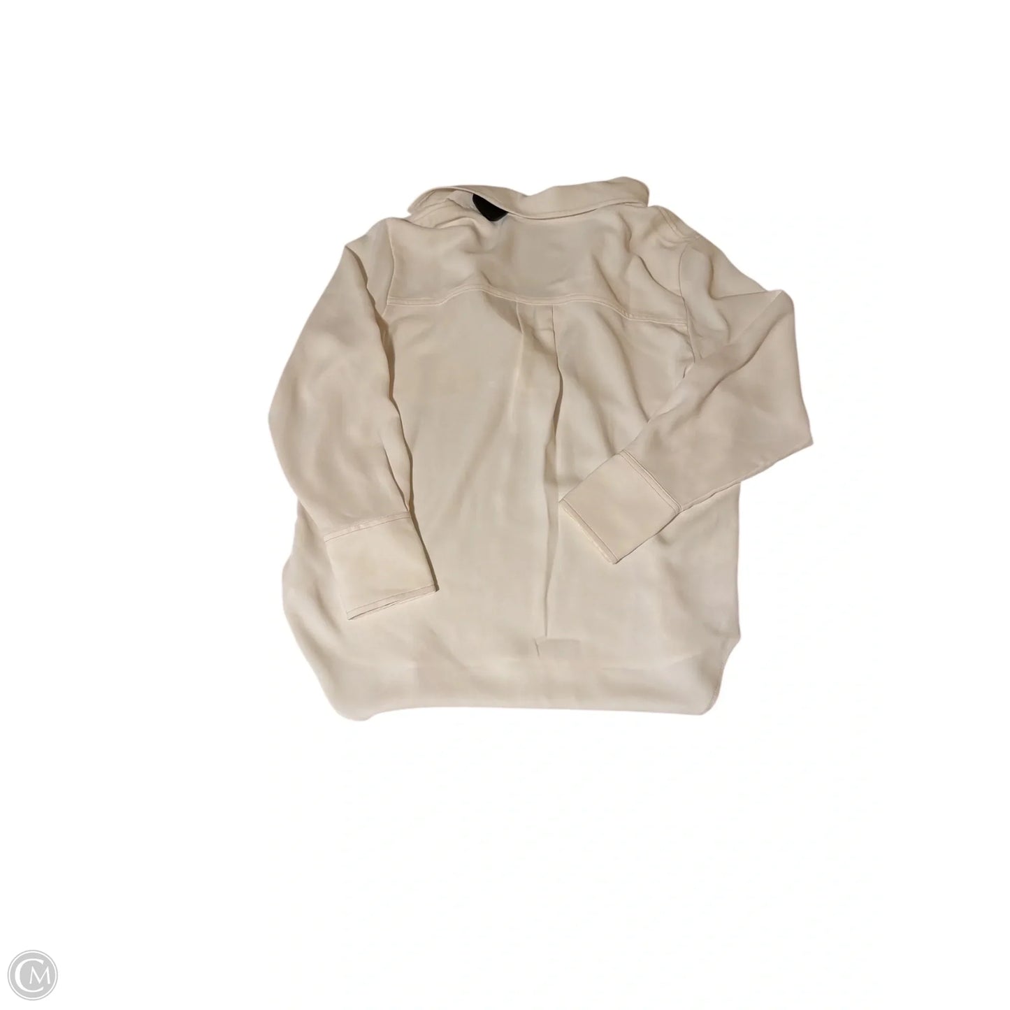 Top Long Sleeve By Madewell In Cream, Size: S