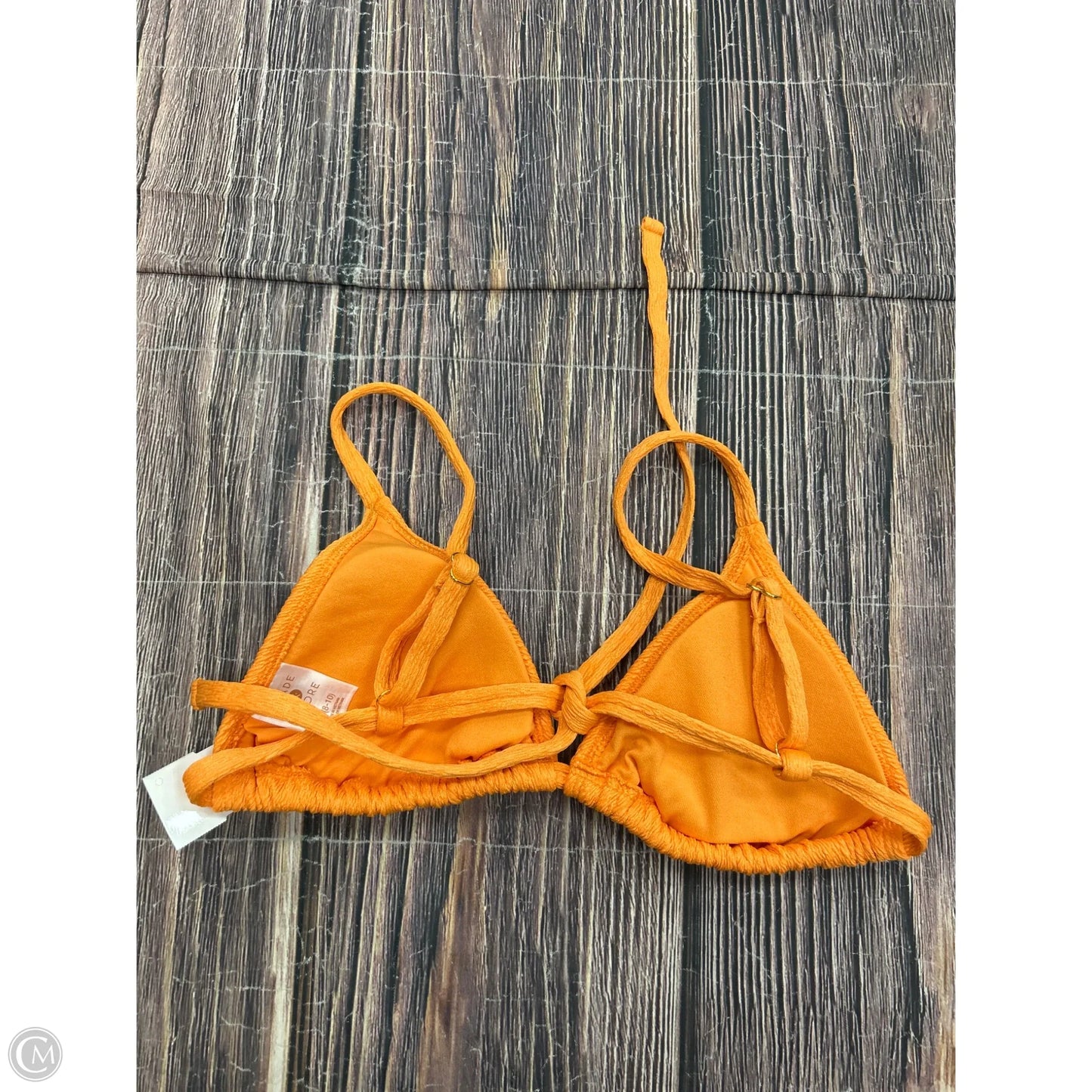 Swimsuit Top By Shade & Shore In Orange, Size: M