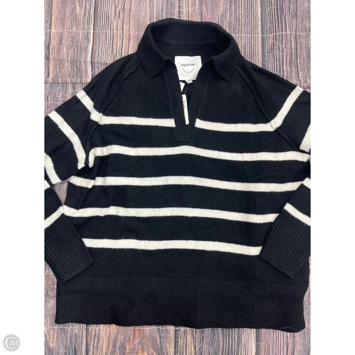 Sweater By Aerie In Black, Size: Xxs