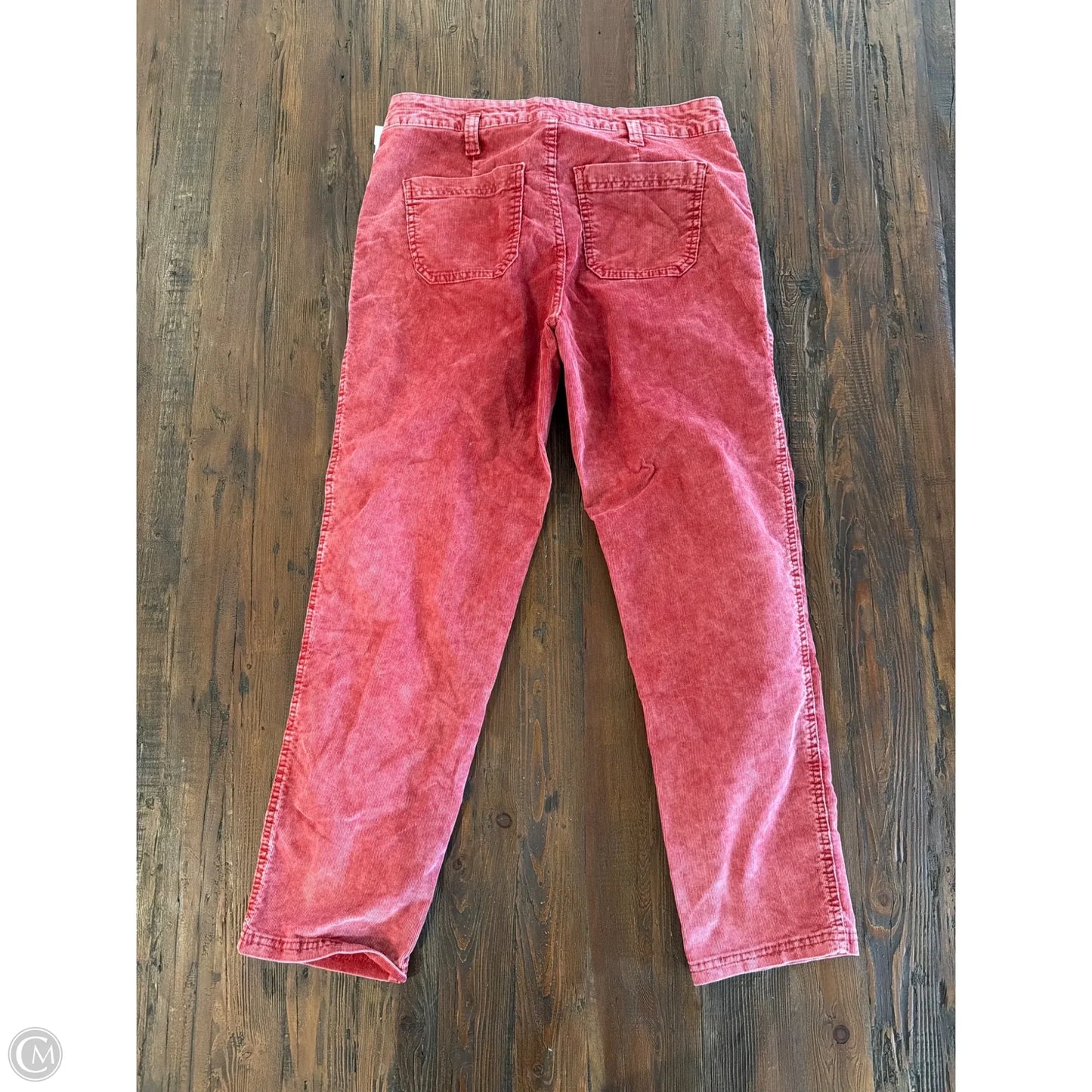 Pants Corduroy By Time And Tru In Red, Size: 6