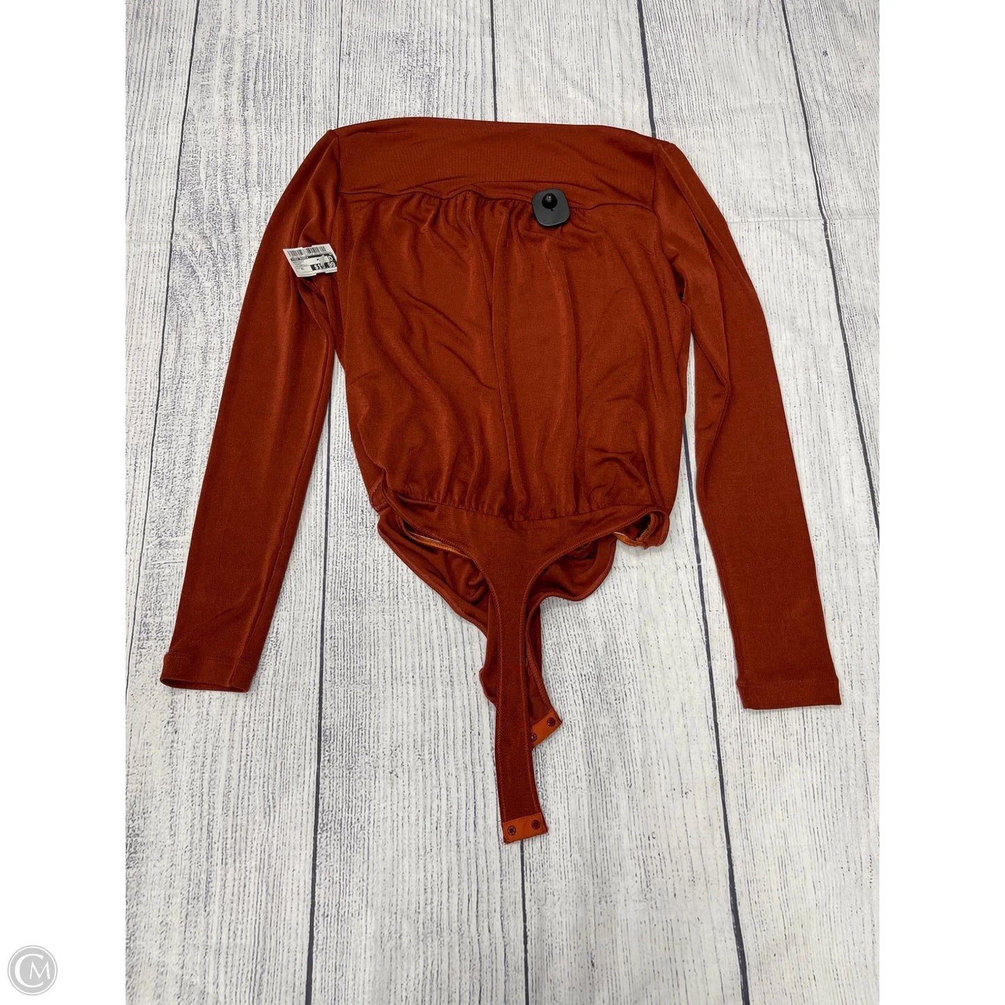 Bodysuit By Free People In Orange, Size: Xl