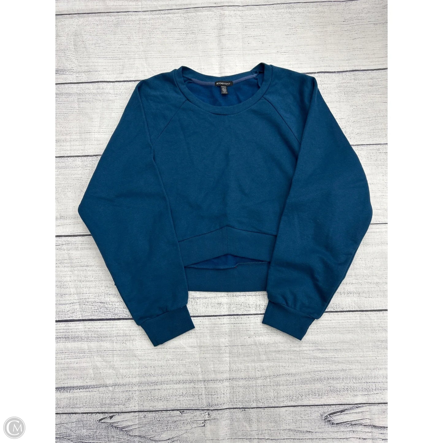 Sweatshirt Crewneck By Beyond Yoga In Blue, Size: Xl