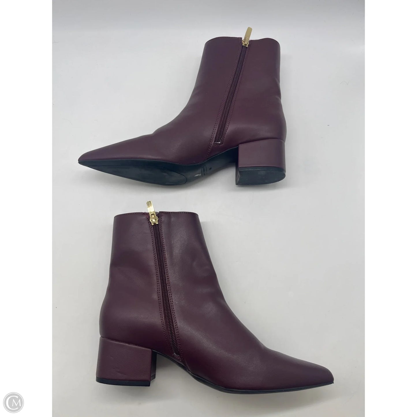 Boots Ankle Heels By Marc Fisher In Red, Size: 9