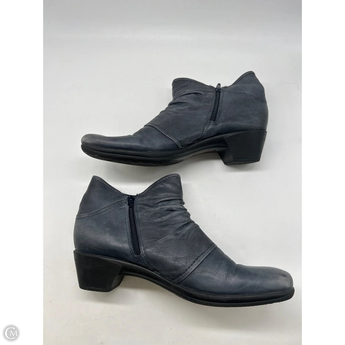 Boots Ankle Heels By Earth Origins In Blue, Size: 12