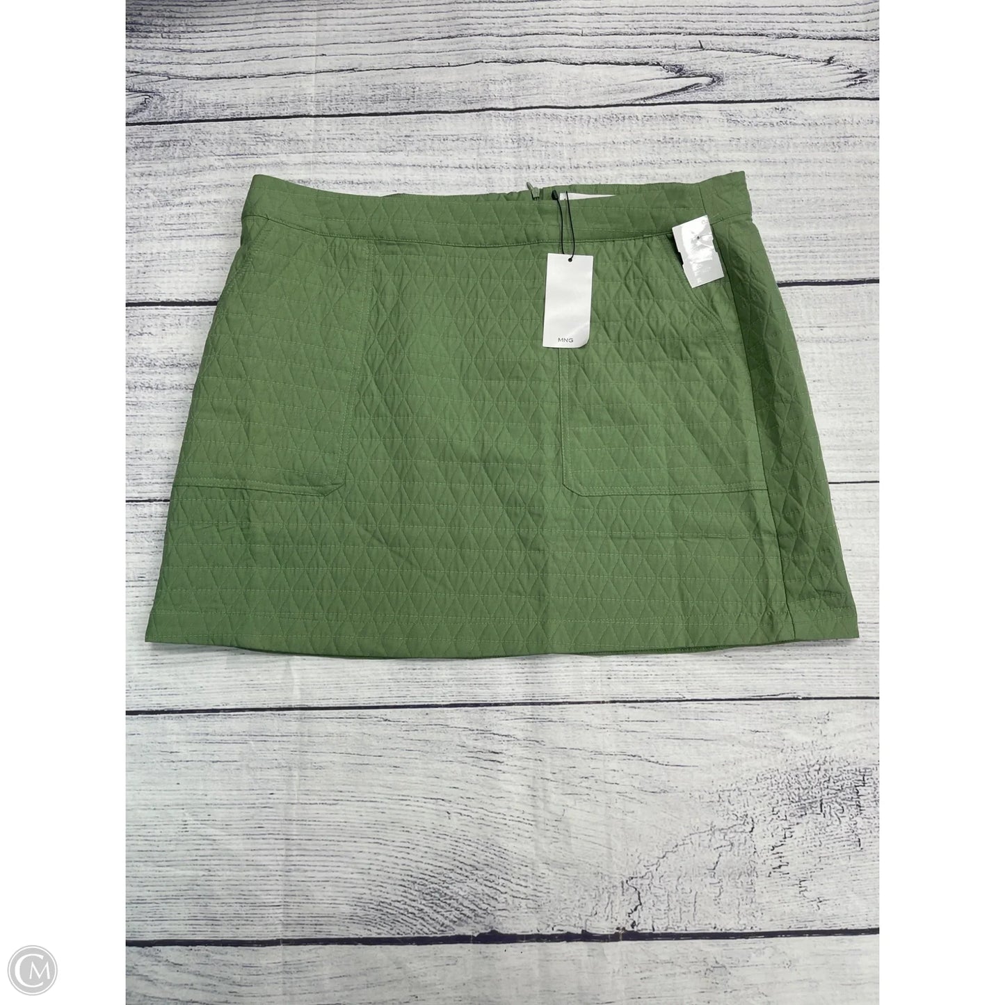 Skirt Mini & Short By Mng In Green, Size: 1x