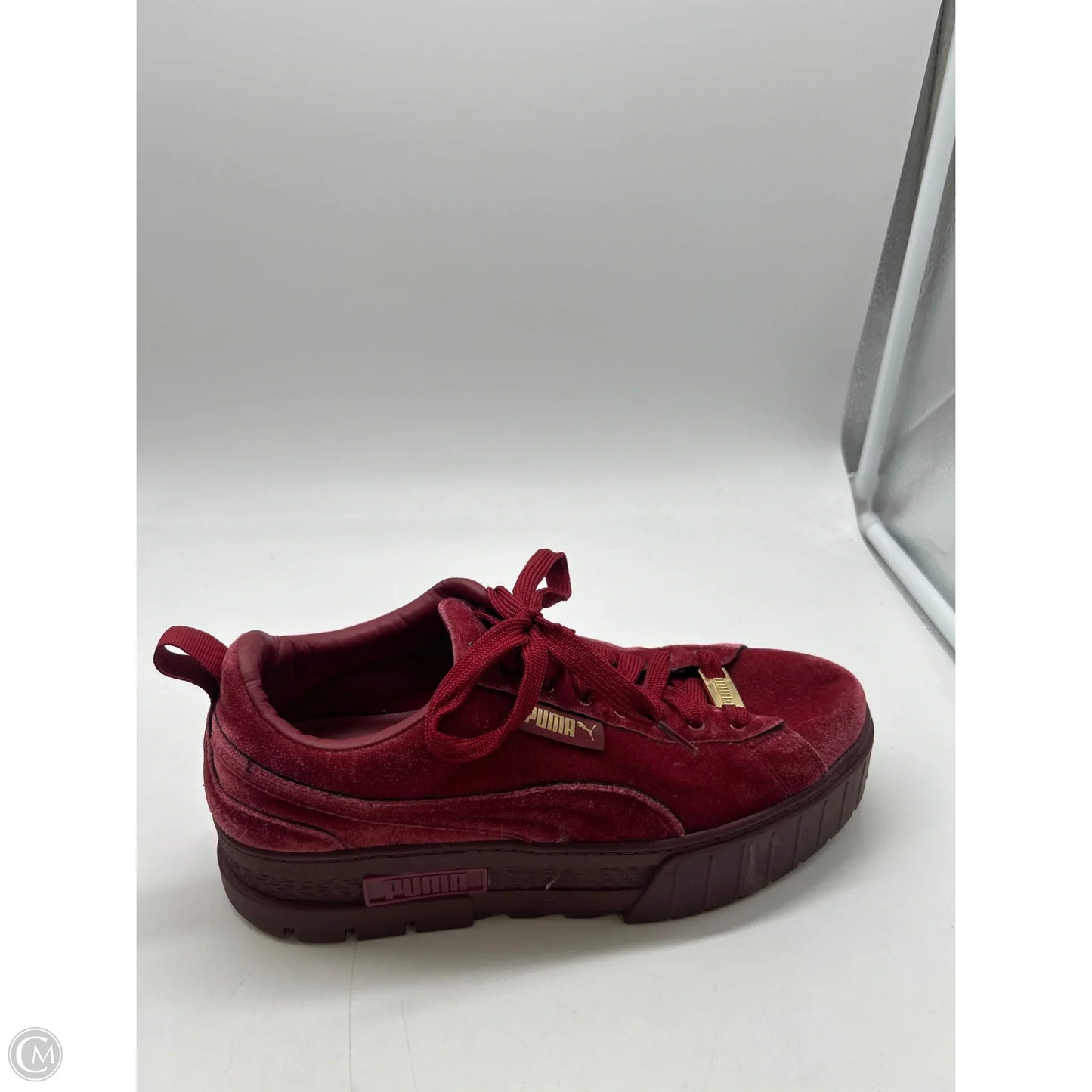 Shoes Sneakers By Puma In Red, Size: 9.5
