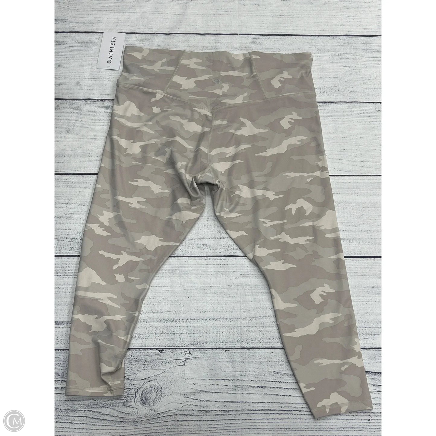 Athletic Leggings By Athleta In Camouflage Print, Size: 2x