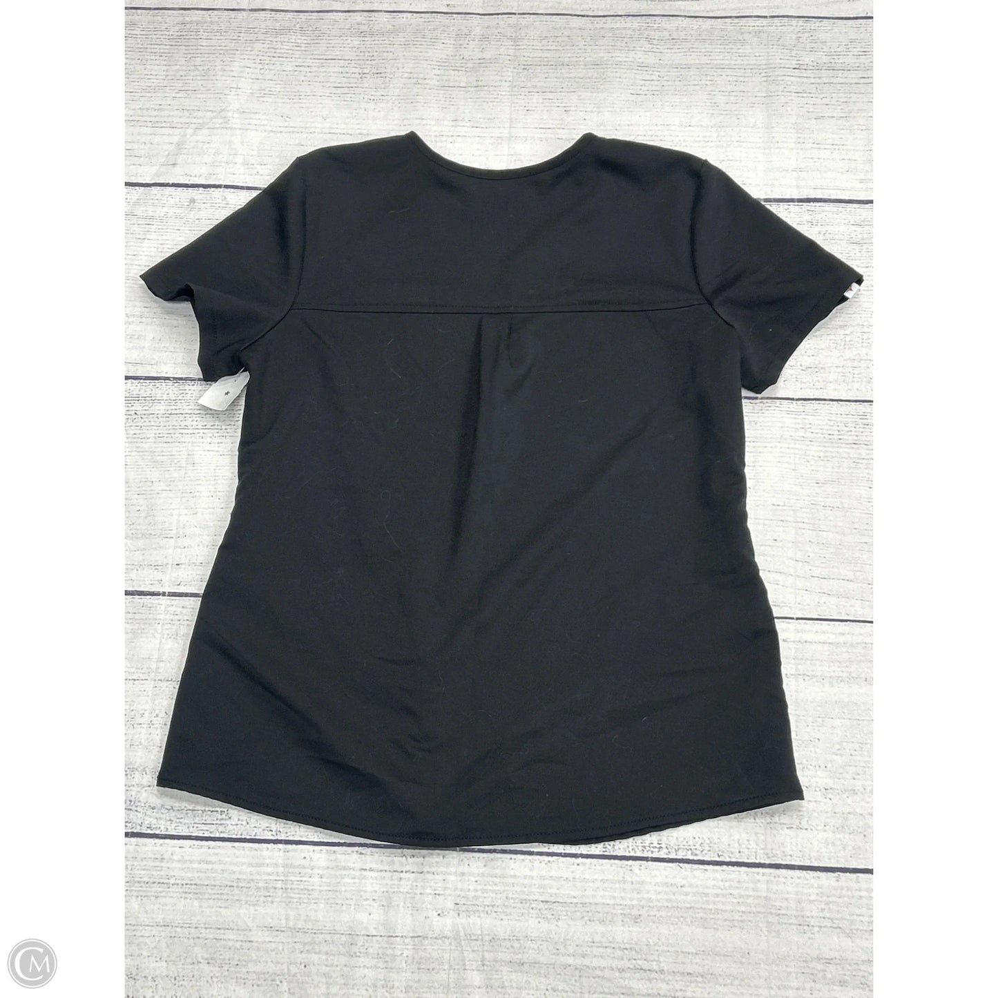 Top Short Sleeve By Clothes Mentor In Black, Size: Xs
