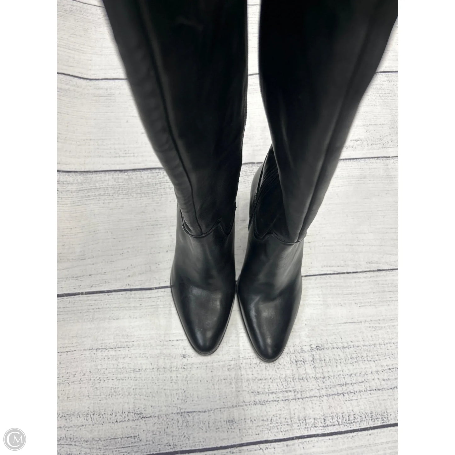 Boots Knee Heels By Vince Camuto In Black, Size: 8.5