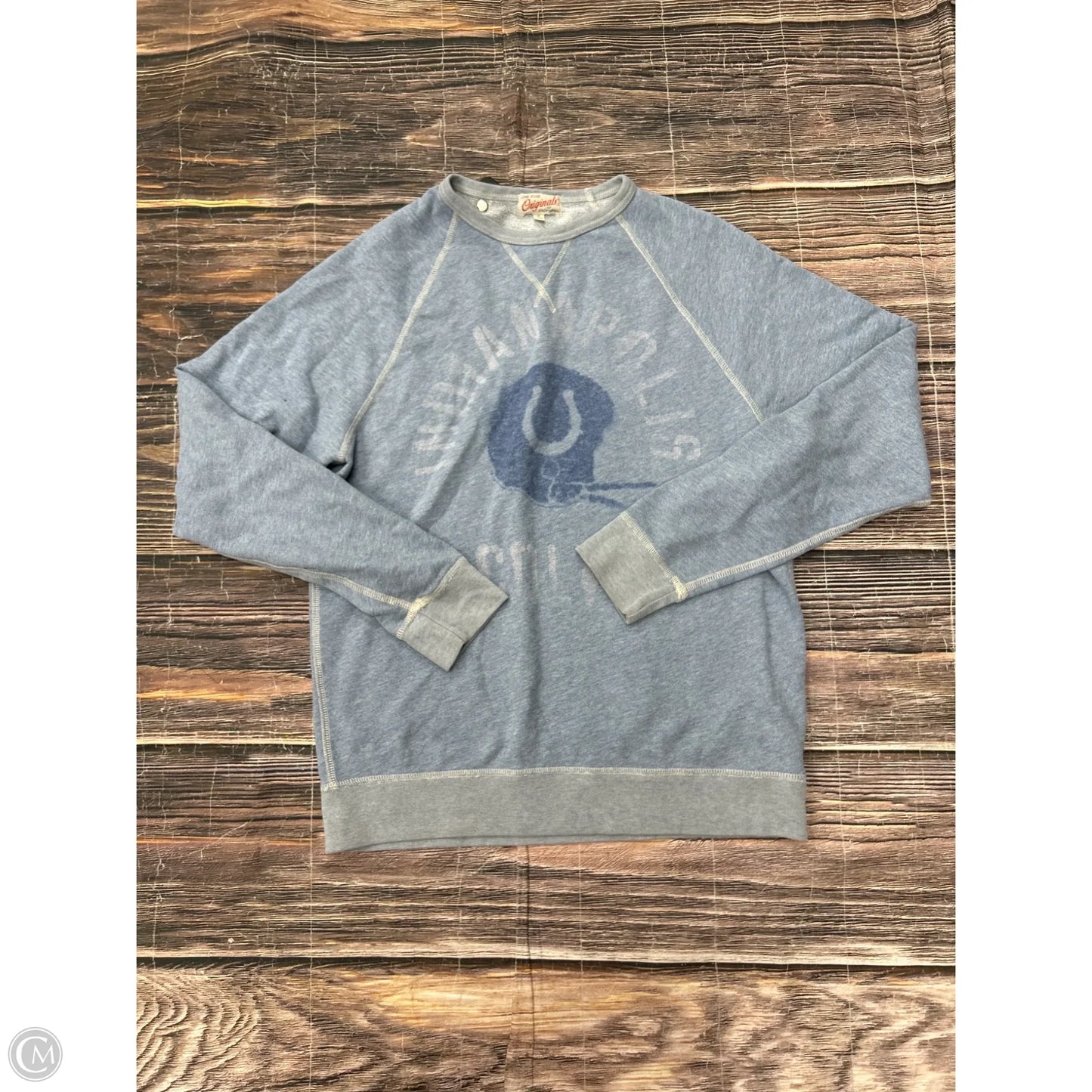 Sweatshirt Crewneck By Junk Food In Blue, Size: M