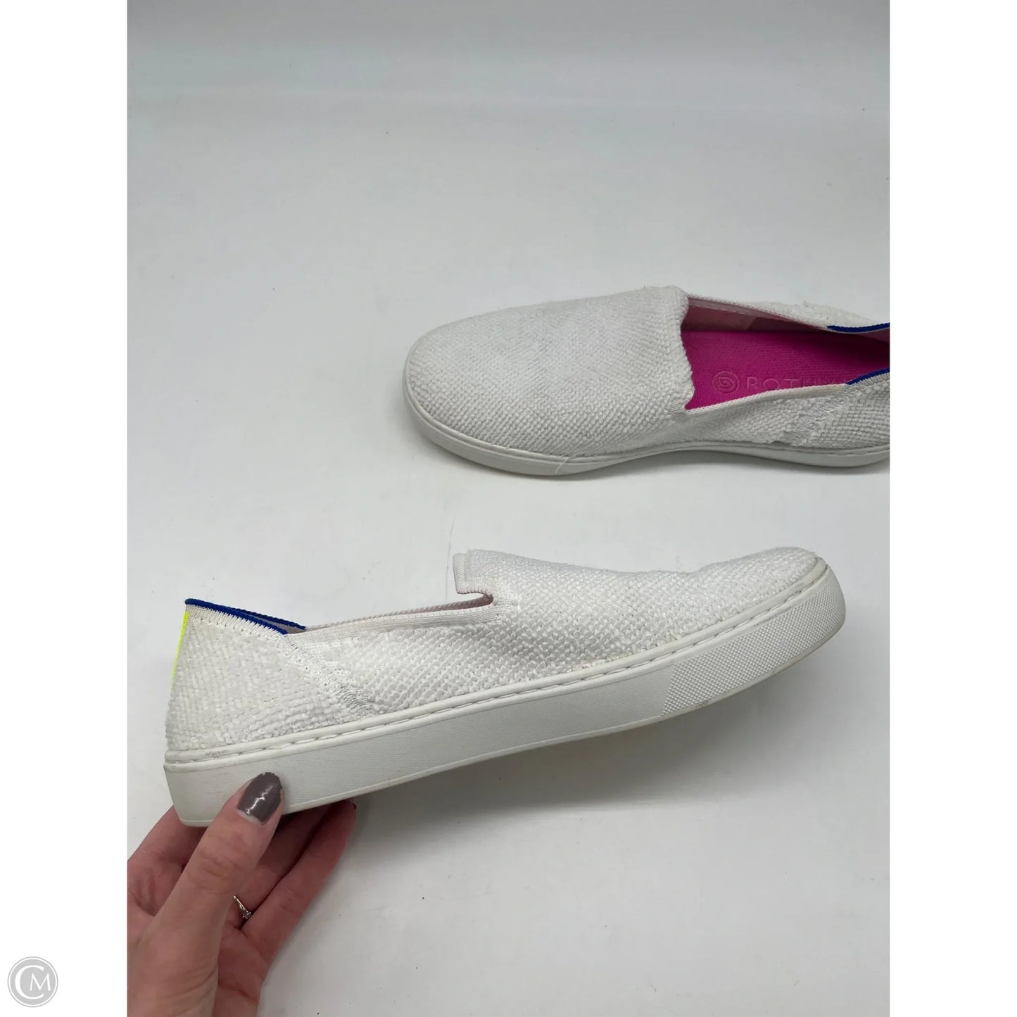 Shoes Sneakers By Rothys In White, Size: 9.5