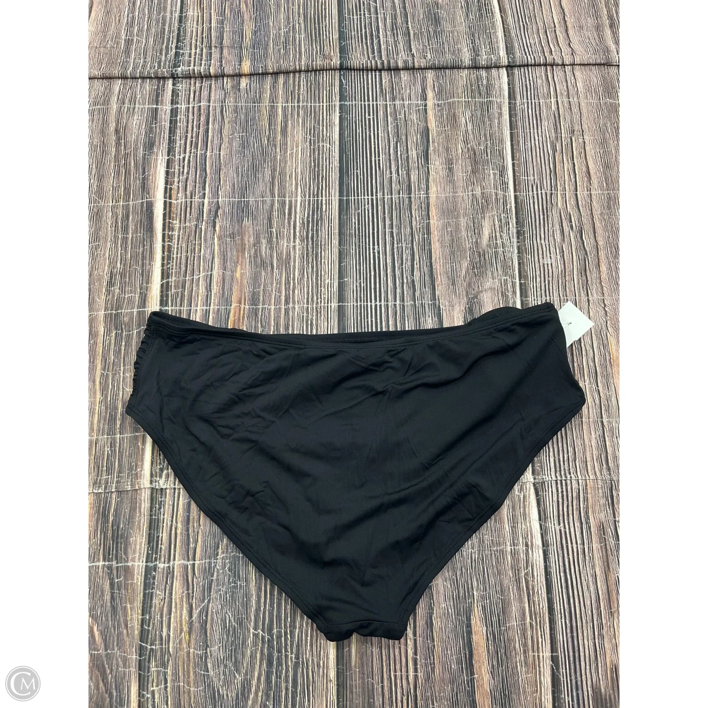 Swimsuit Bottom By Clothes Mentor In Black, Size: Xl