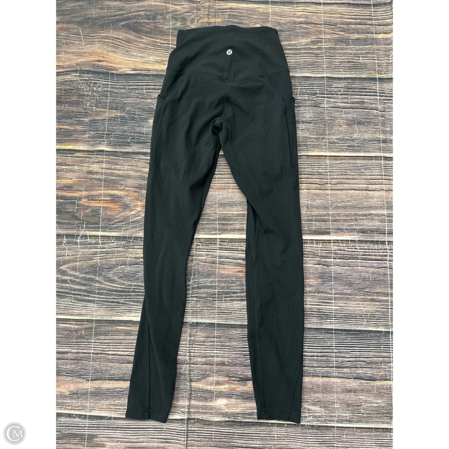 Athletic Leggings By Lululemon In Black, Size: 4