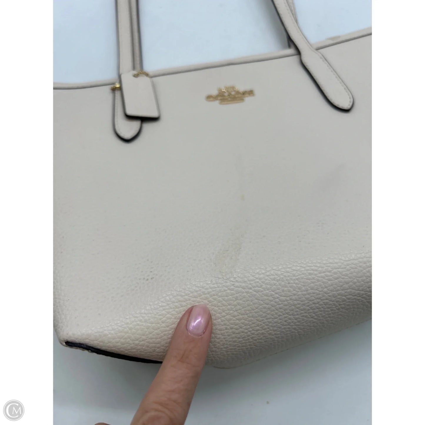 Handbag Designer By Coach, Size: Medium