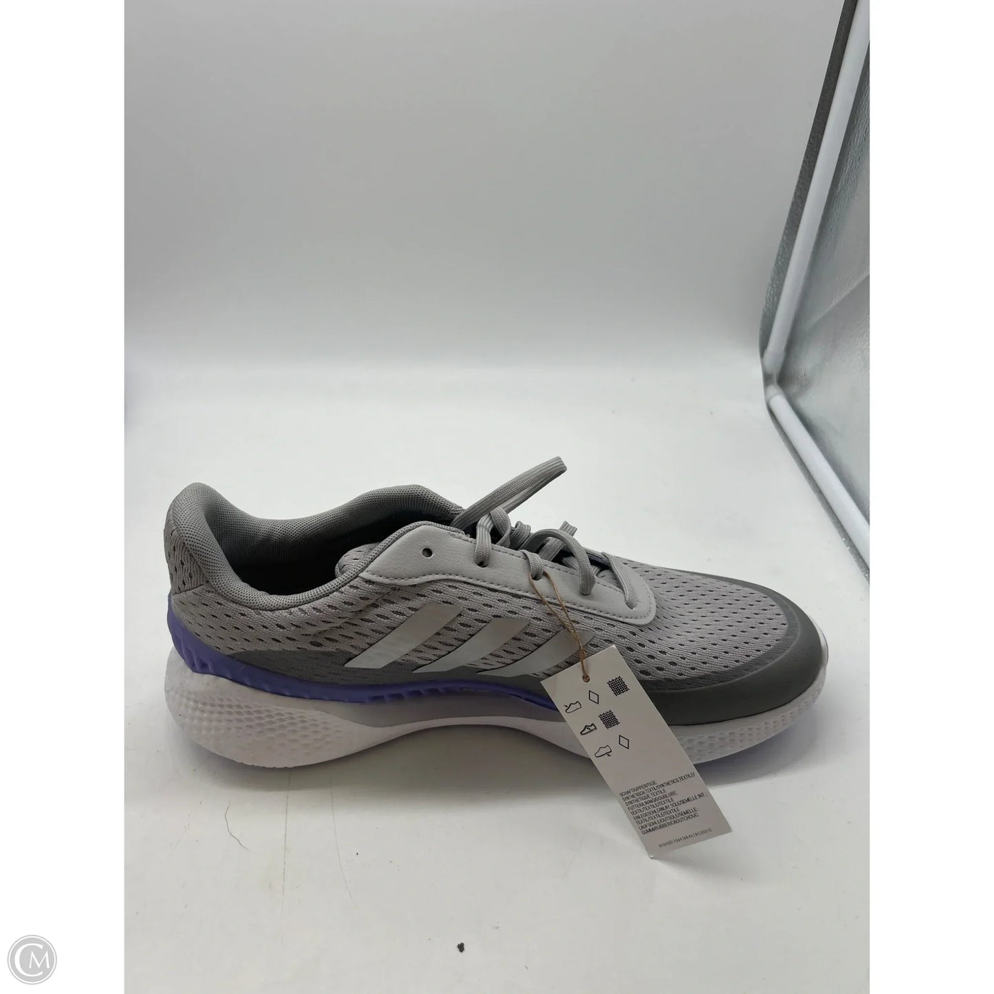 Shoes Athletic By Adidas In Grey, Size: 11