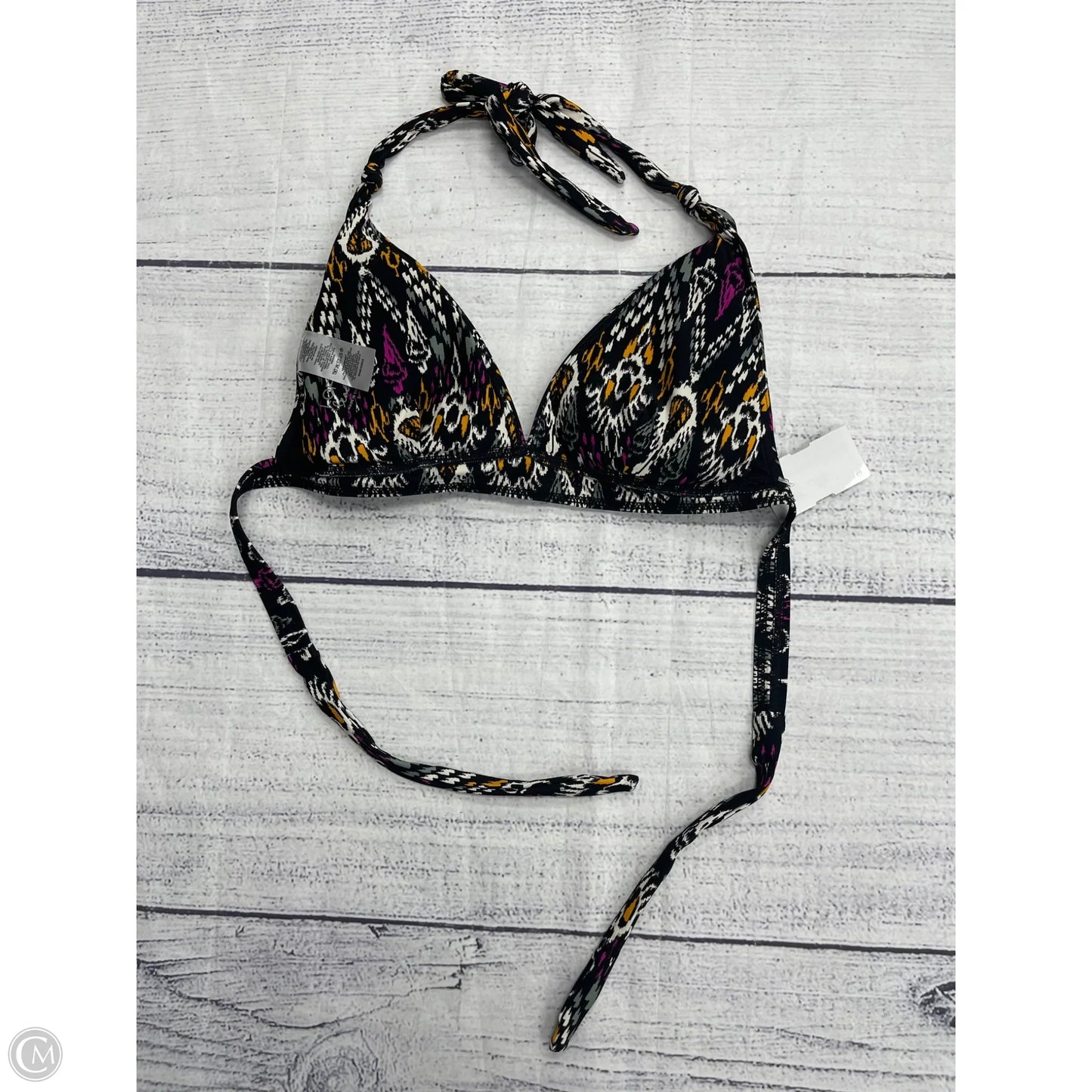 Swimsuit Top By Loft In Black, Size: S