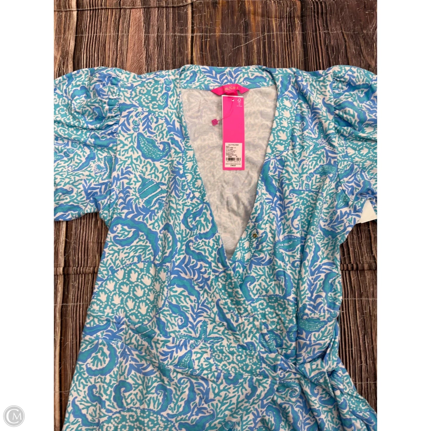 Dress Designer By Lilly Pulitzer In Blue, Size: Xl
