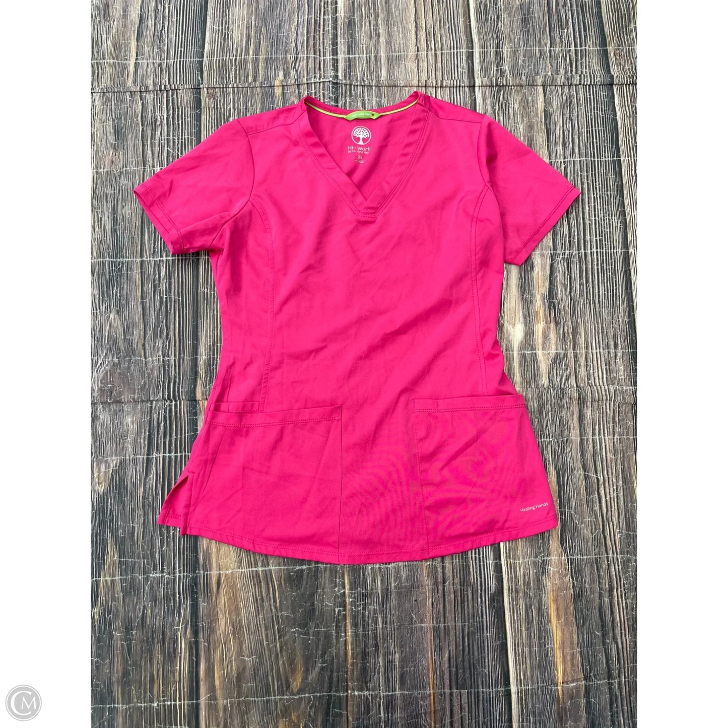 Top Short Sleeve By Clothes Mentor In Pink, Size: Xs