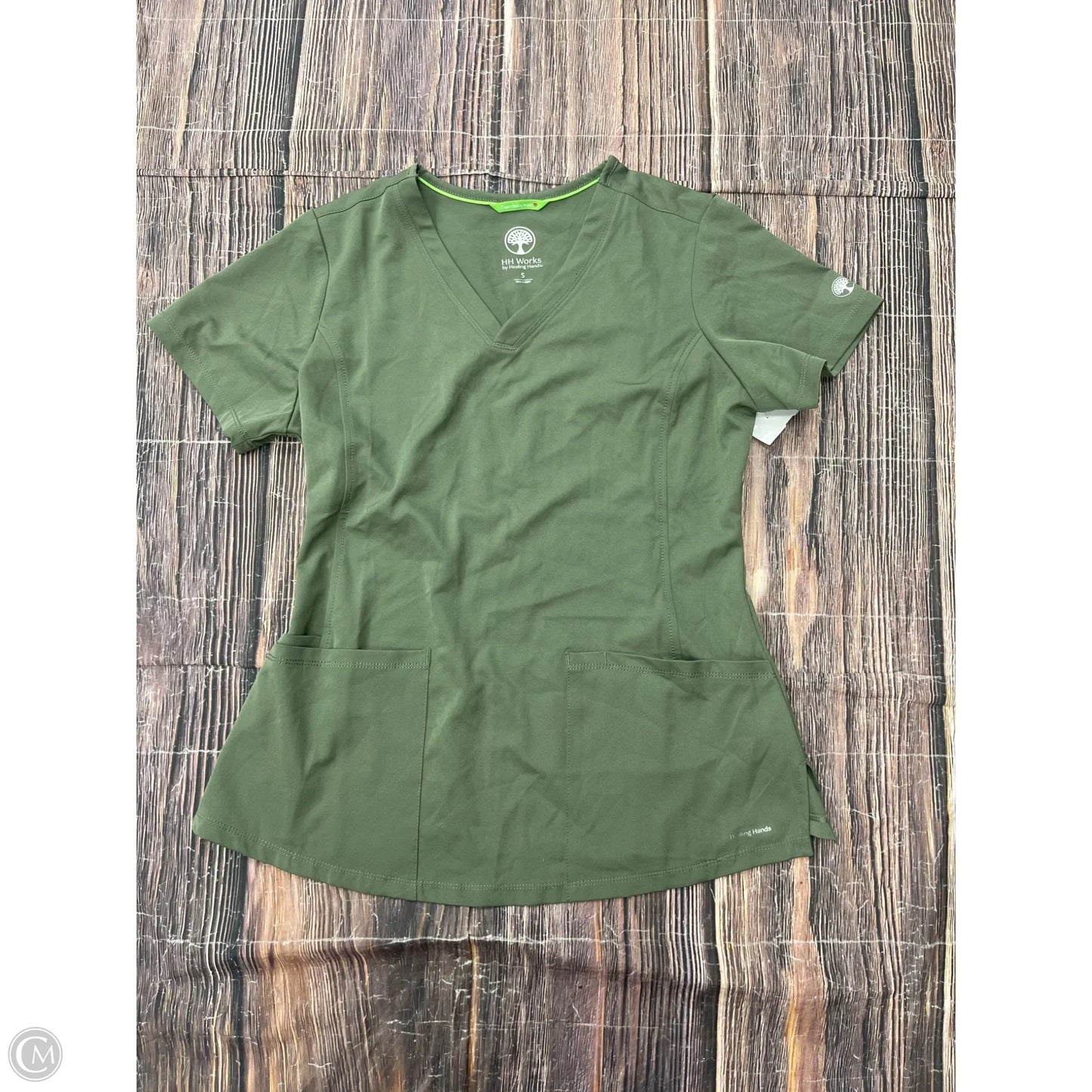Top Short Sleeve By Clothes Mentor In Green, Size: S
