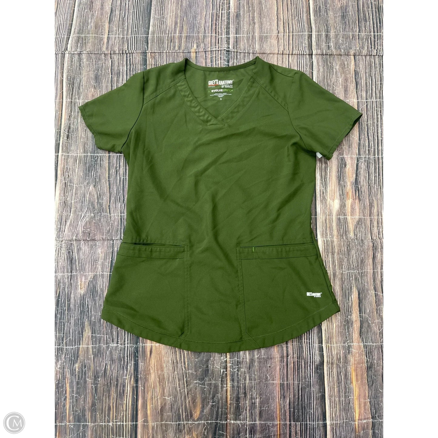Top Short Sleeve By Clothes Mentor In Green, Size: S
