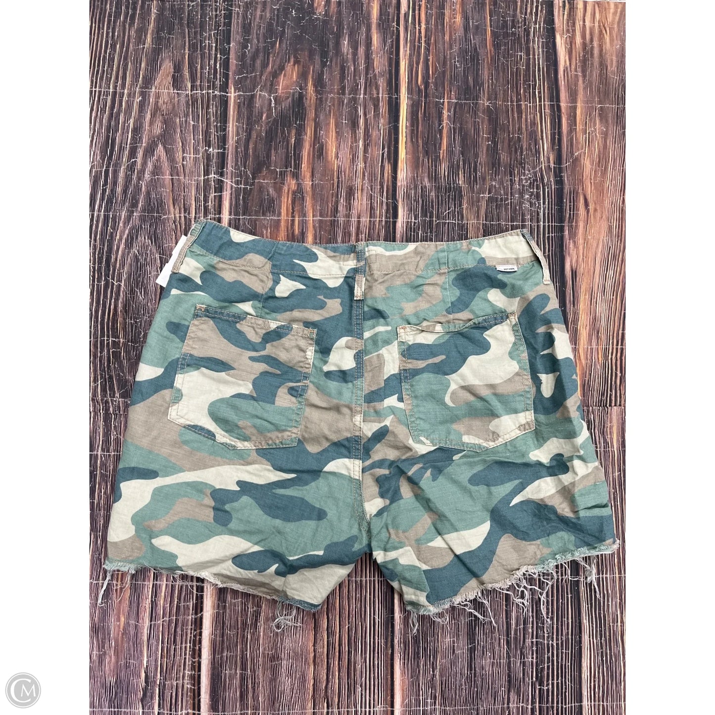 Shorts By Mother In Camouflage Print, Size: 8