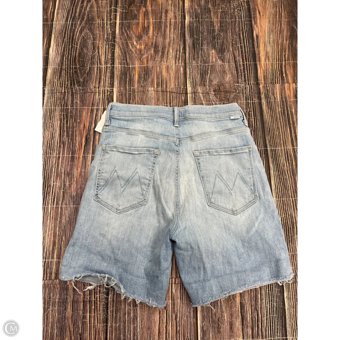 Shorts By Mother In Blue Denim, Size: 10