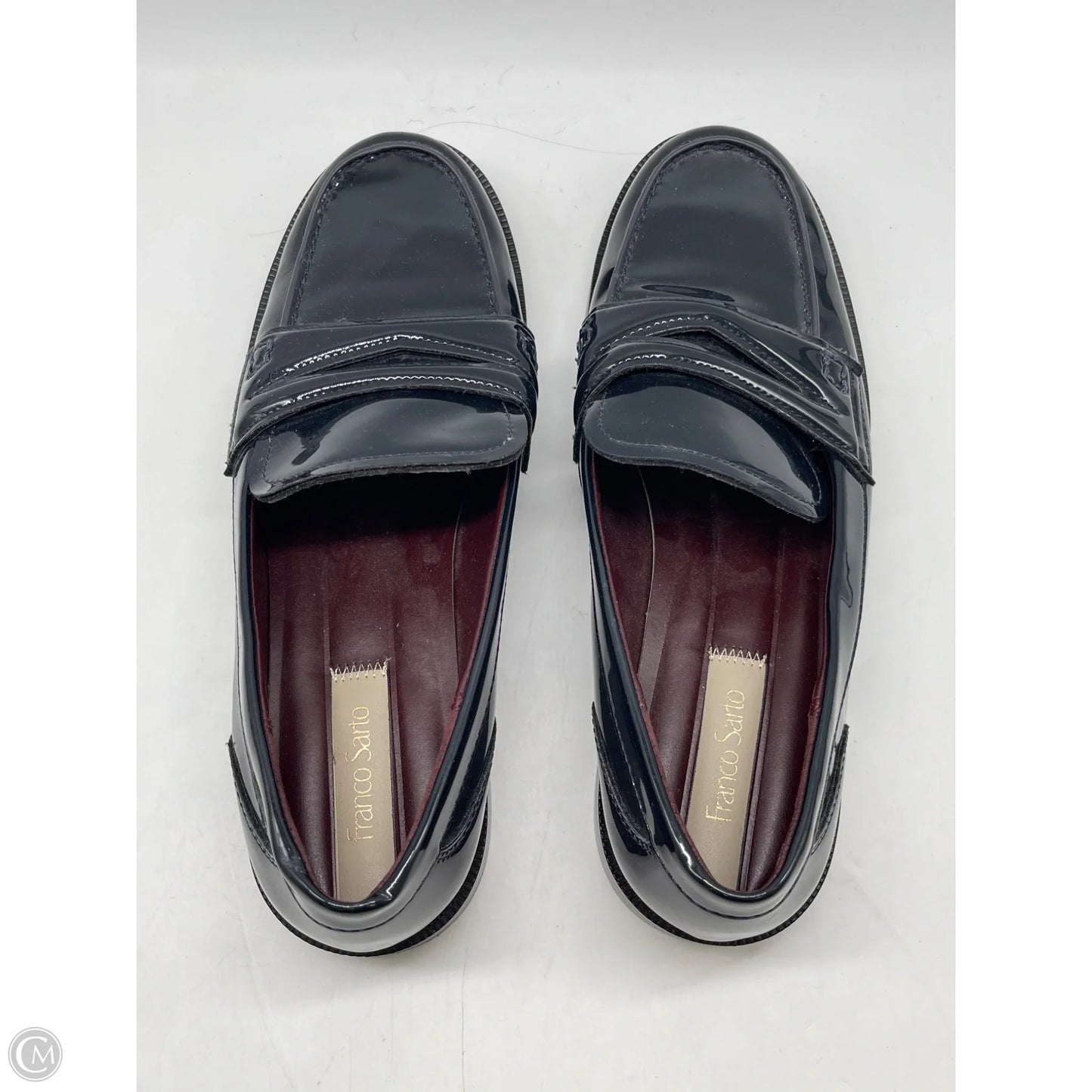 Shoes Flats By Franco Sarto In Navy, Size: 9