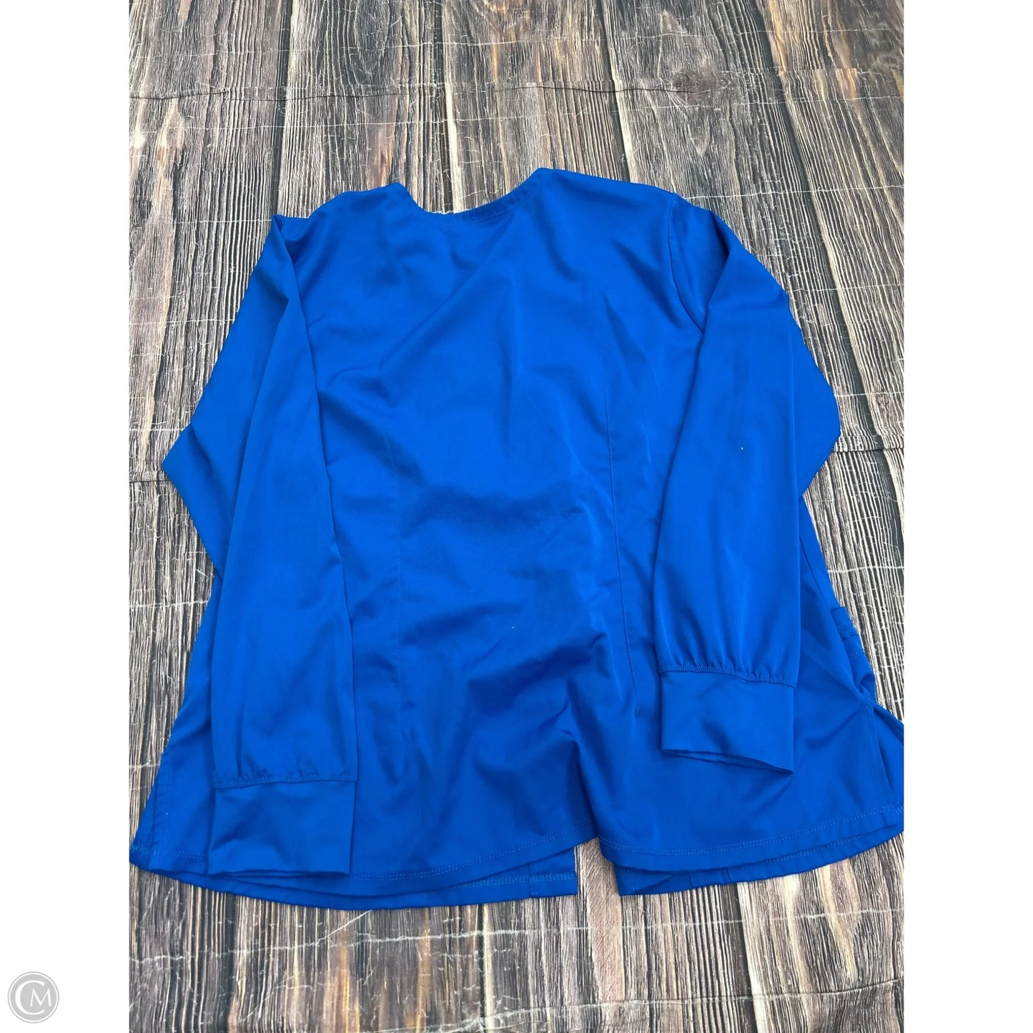 Top Long Sleeve By Clothes Mentor In Blue, Size: 1x