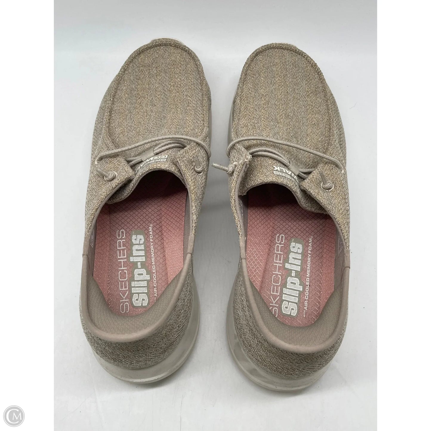 Shoes Flats By Skechers In Gold, Size: 11