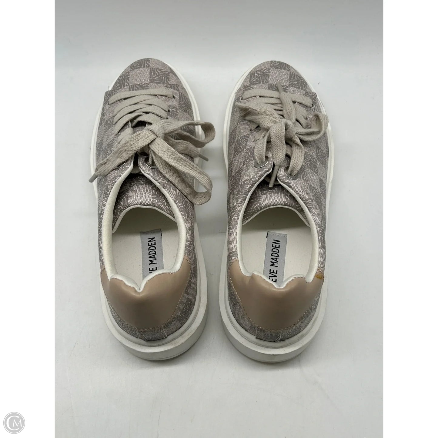 Shoes Sneakers By Steve Madden In Grey, Size: 7