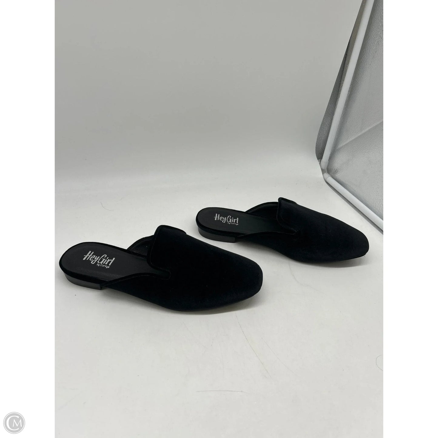 Shoes Flats By Clothes Mentor In Black, Size: 10