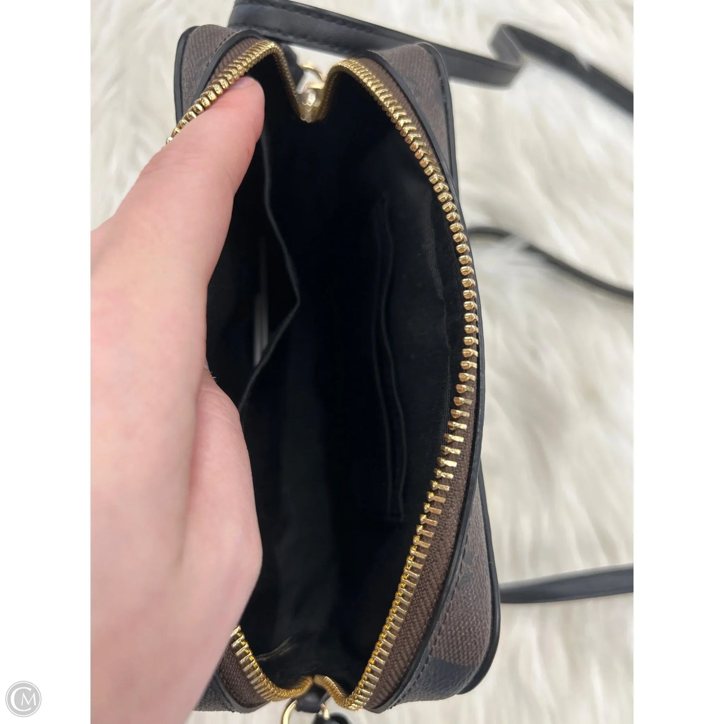 Crossbody Designer By Coach, Size: Small