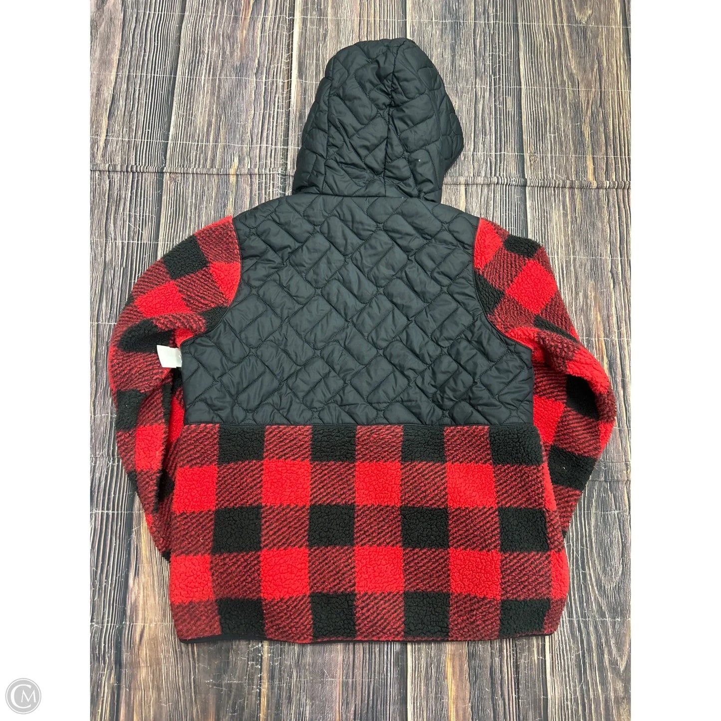 Jacket Faux Fur & Sherpa By Columbia In Red, Size: M