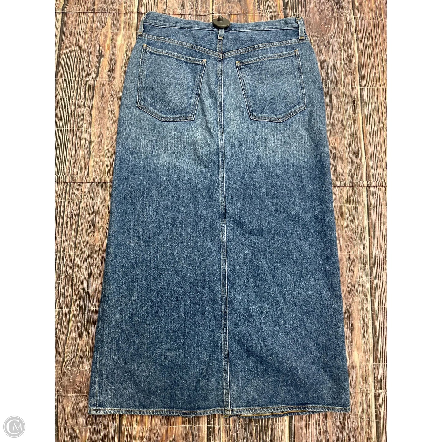 Skirt Maxi By Agolde In Blue, Size: 8