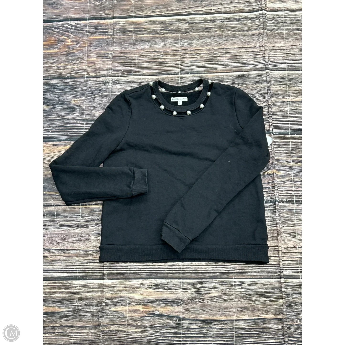 Sweatshirt Designer By Rebecca Minkoff In Black, Size: S