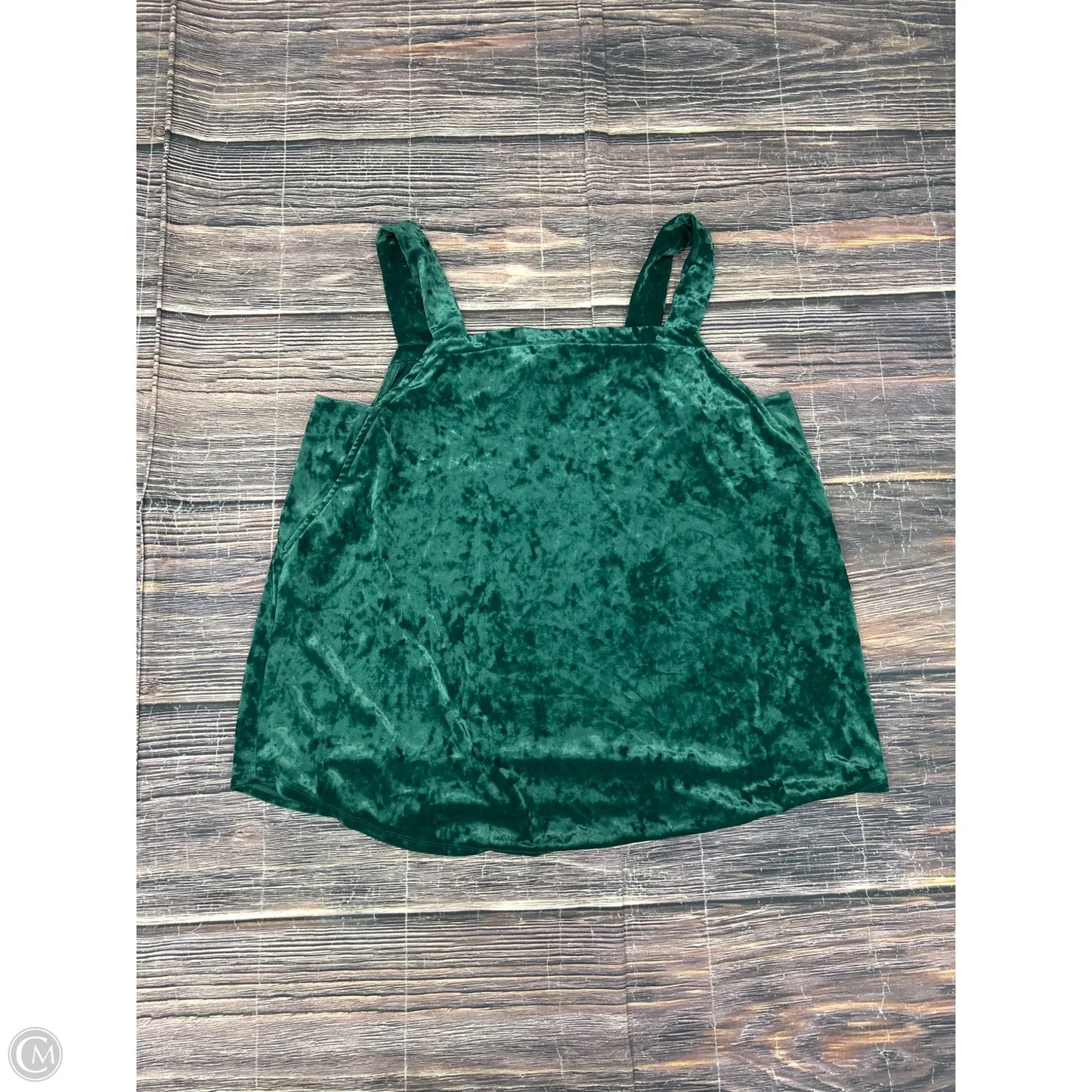 Tank Top By J. Jill In Green, Size: L