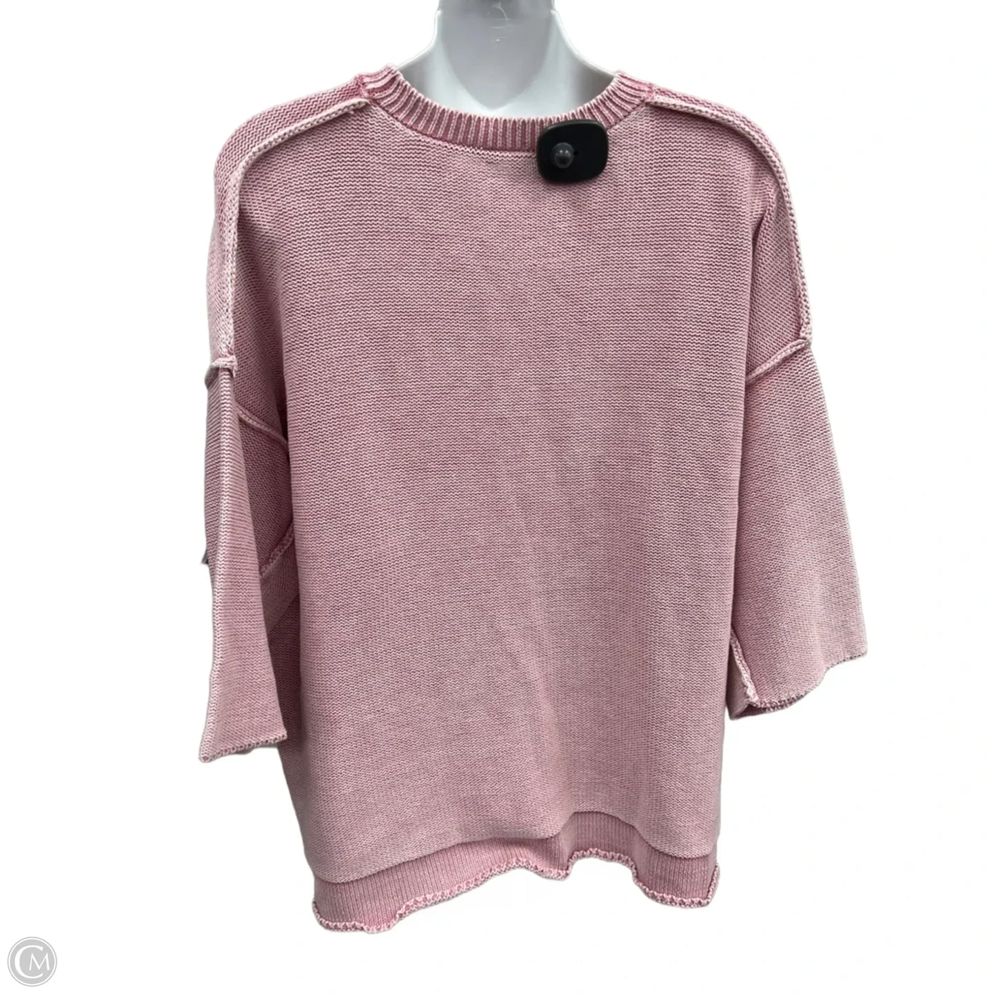 Sweater By Easel In Pink, Size: S