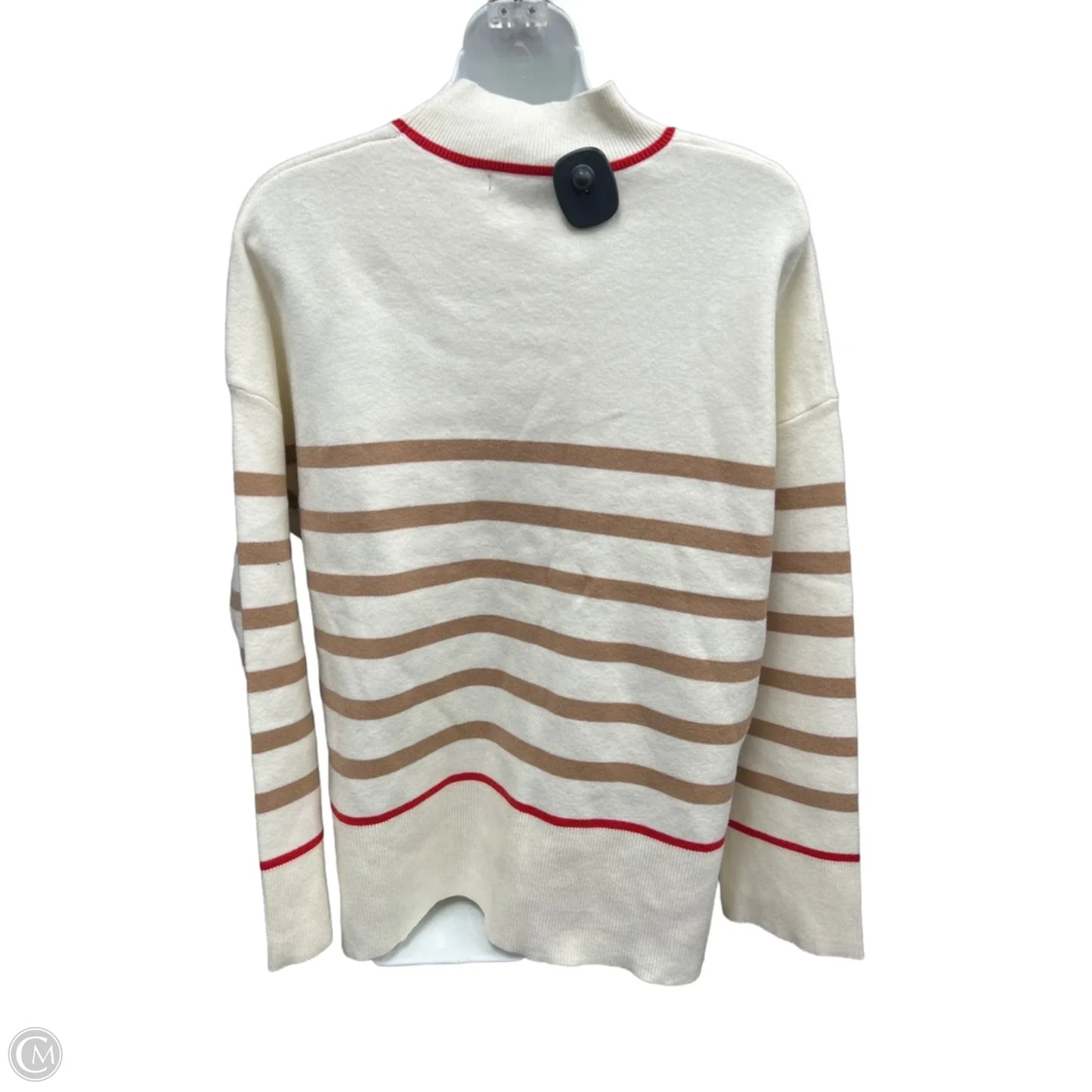 Sweater By Tahari In Cream, Size: Xl