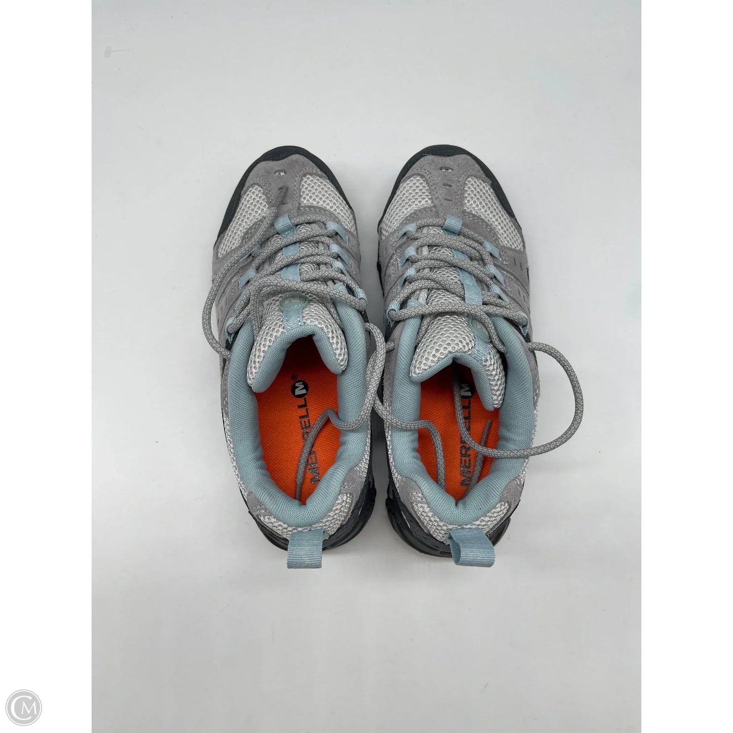 Shoes Hiking By Merrell In Grey, Size: 7