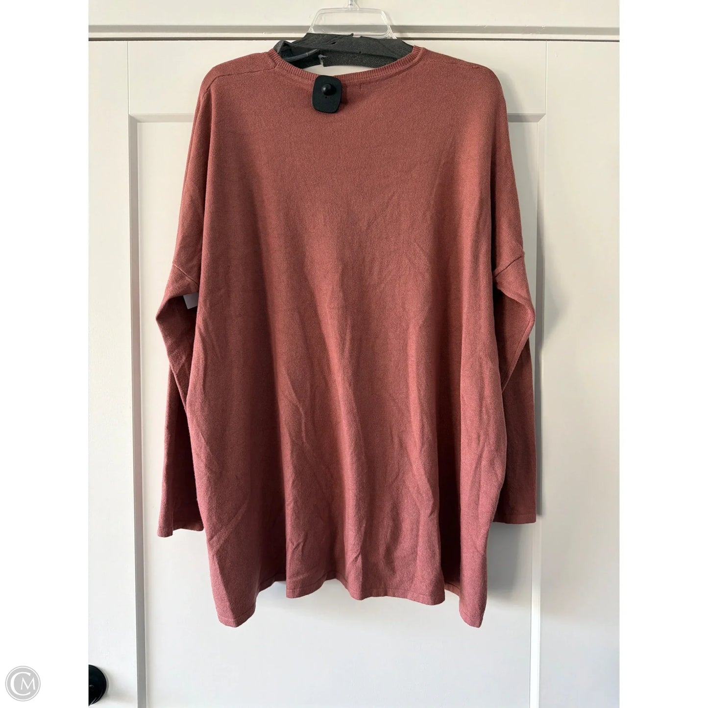 Top Long Sleeve By Tea N Rose In Pink, Size: L