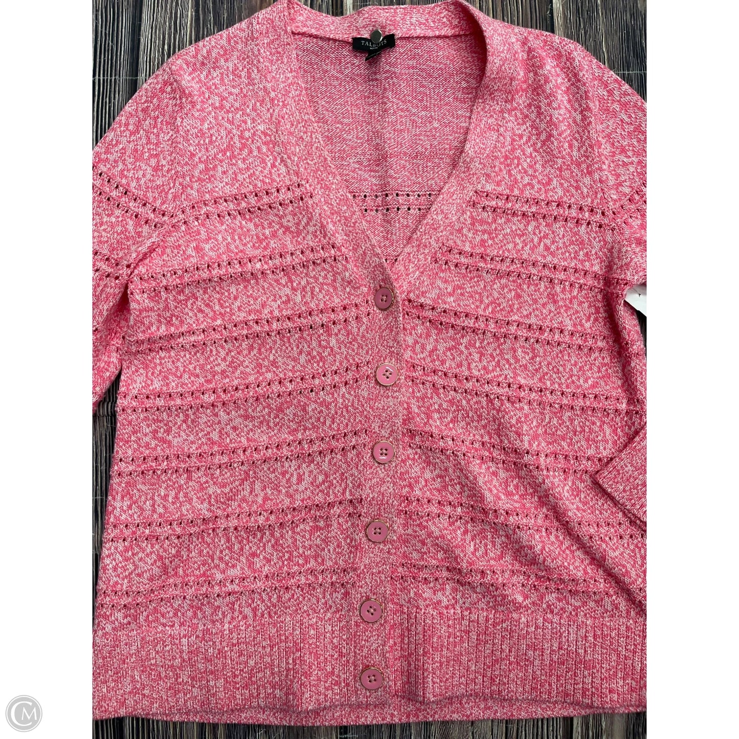 Cardigan By Talbots In Pink, Size: Mp